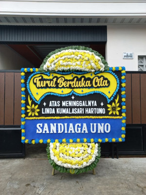Papan Bunga Duka di Maguwoharjo