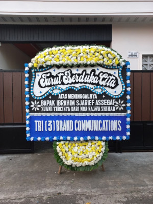 Papan Bunga Duka di Maguwoharjo